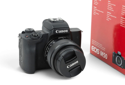 Canon eos m50 aps mirrorless - canon,