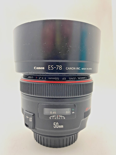 Objectif lens canon ef 50mm - objectif,