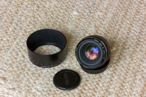 Canon 50mm 8 - 50mm, f/1.8